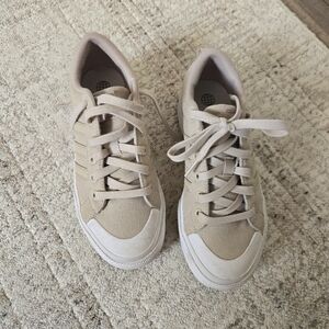 adidas Tan and Cream Women's Sneakers